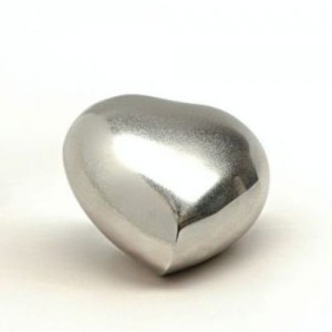 Keepsake Heart (Shiny Silver)